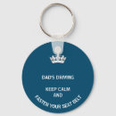Search for funny driving key rings Dad