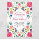 Search for mexican fiesta quinceanera invitations Floral