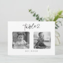 Search for bride and groom table cards Modern
