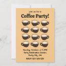Search for coffee party invitations Simple