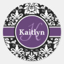 Search for purple damask stickers Flower