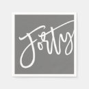 Search for 40th anniversary napkins Trendy