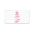 Search for keep labels Pink