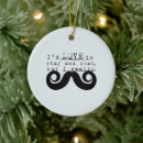 Search for mustache christmas tree decorations Hipster