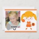 Search for cheerleader birthday invitations Girls