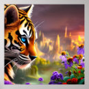 Search for purple tiger posters Big cat