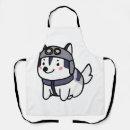 Search for funny pilot aprons Dog