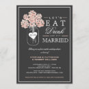 Search for eat drink and be married invitations Heart