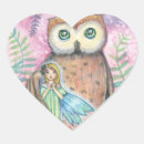 Search for owl with heart stickers Cute