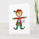 Search for elf christmas cards Children