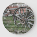 Search for wagon wheel clocks Ranch