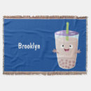 Search for bubble tea blankets Cute