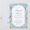 Search for blue hydrangea invitations Blue and white