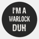 Search for warlock stickers Halloween