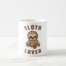 Search for tired animals mugs Sloth