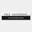 Search for atheist bumper stickers Prayer