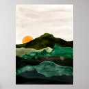 Search for abstract sunset posters Landscape