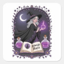 Search for witch illustration stickers Magic