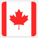 Search for canadian flag stickers World flags