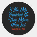 Search for i love my president stickers Politics