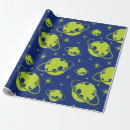 Search for planets wrapping paper Trendy