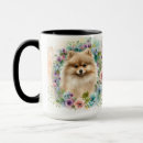 Search for pomeranian mugs Flowers