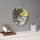 Search for frozen clocks Snow