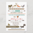 Search for tribal baby boy shower invitations Woodland
