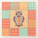 Search for owl illustration coasters Pattern