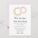 Search for gold ring wedding invitations Pink