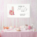 Search for 30th birthday banners Cheers to 30 years