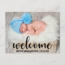 Search for welcome baby postcards Newborn