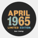 Search for made in 1965 stickers 60th