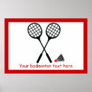 Search for shuttlecock posters Badminton