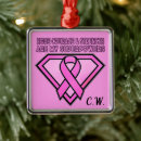 Search for breast cancer awareness christmas tree decorations Hope