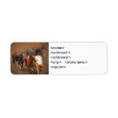 Search for horse return address labels Country