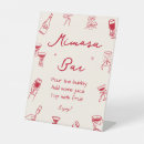 Search for mimosa bar signs Bride