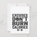 Search for no excuses postcards Lifting