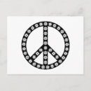 Search for hippie symbols postcards Sixties