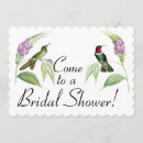 Search for hummingbird bridal shower invitations Vintage