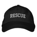 Search for fire department hats Rescue
