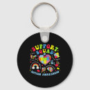 Search for autism heart key rings Acceptance