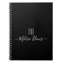 Search for create your own trendy monogram notebooks Modern