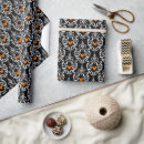 Search for black and white damask wrapping paper Chic