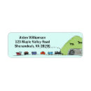 Search for choo choo return address labels For kids