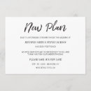 Search for new plan wedding invitations Change the date