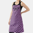 Search for polkadot aprons Black