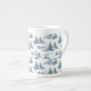 Search for toile pattern mugs Blue