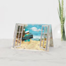 Search for snowman on beach christmas cards Ocean
