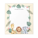 Search for tropical animal notepads Kids
